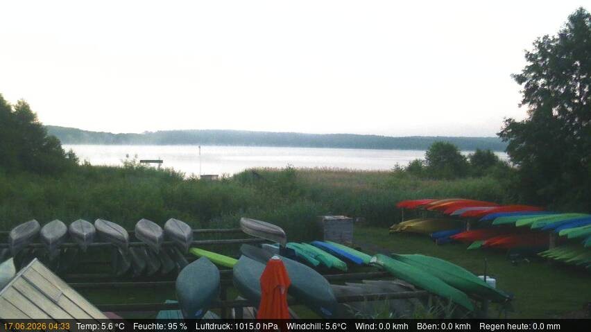 Archiv Foto Webcam Blick auf den Käbelicksee