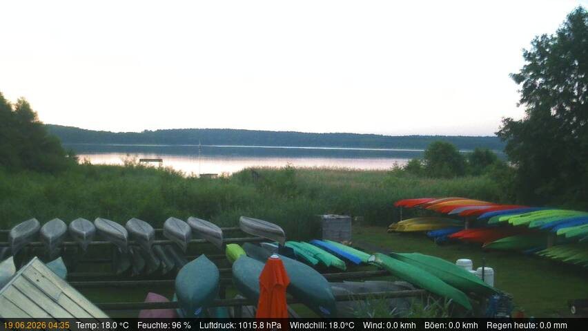 Archiv Foto Webcam Blick auf den Käbelicksee