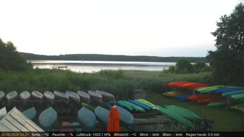 Archiv Foto Webcam Blick auf den Käbelicksee