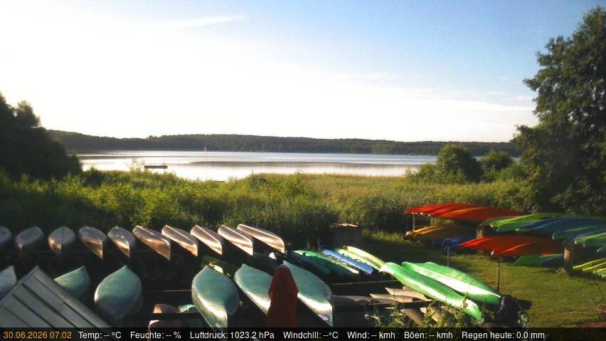 Archiv Foto Webcam Blick auf den Käbelicksee