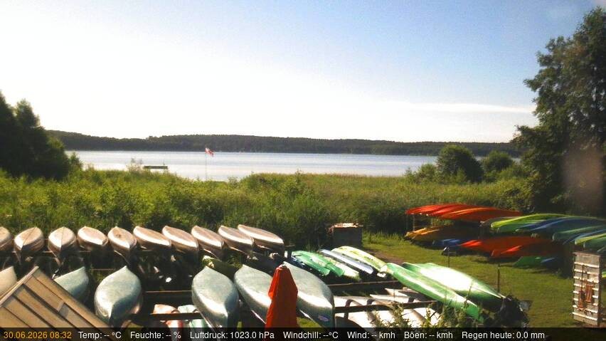 Archiv Foto Webcam Blick auf den Käbelicksee