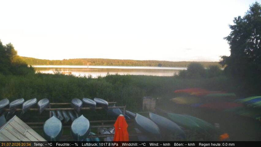 Archiv Foto Webcam Blick auf den Käbelicksee