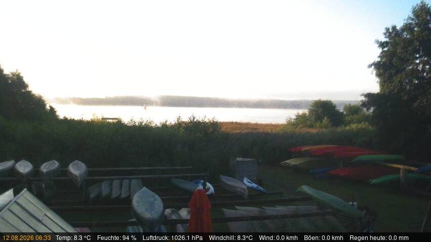 Archiv Foto Webcam Blick auf den Käbelicksee