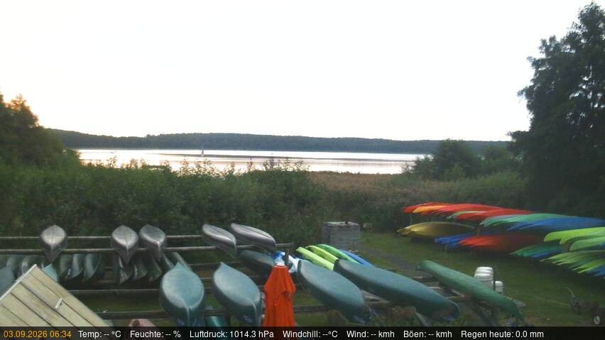 Archiv Foto Webcam Blick auf den Käbelicksee