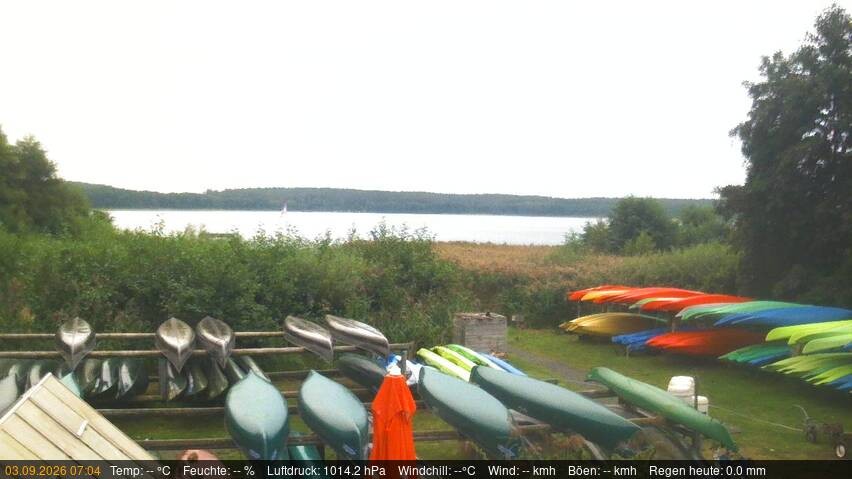 Archiv Foto Webcam Blick auf den Käbelicksee