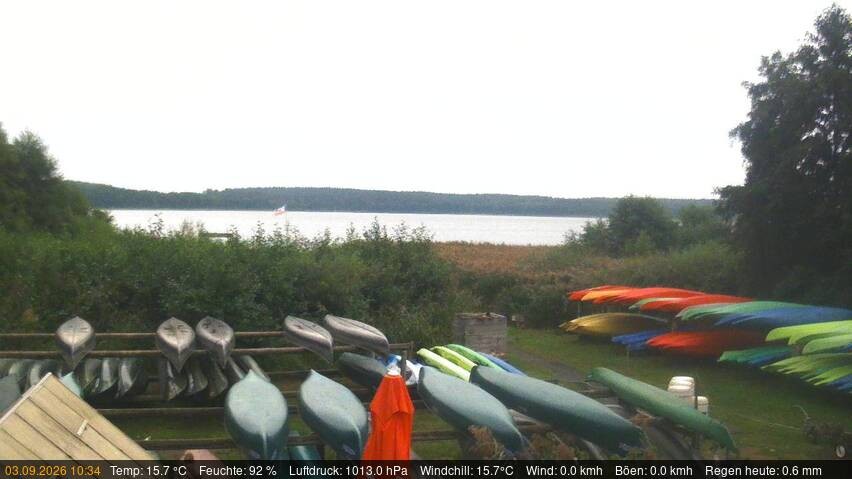Archiv Foto Webcam Blick auf den Käbelicksee