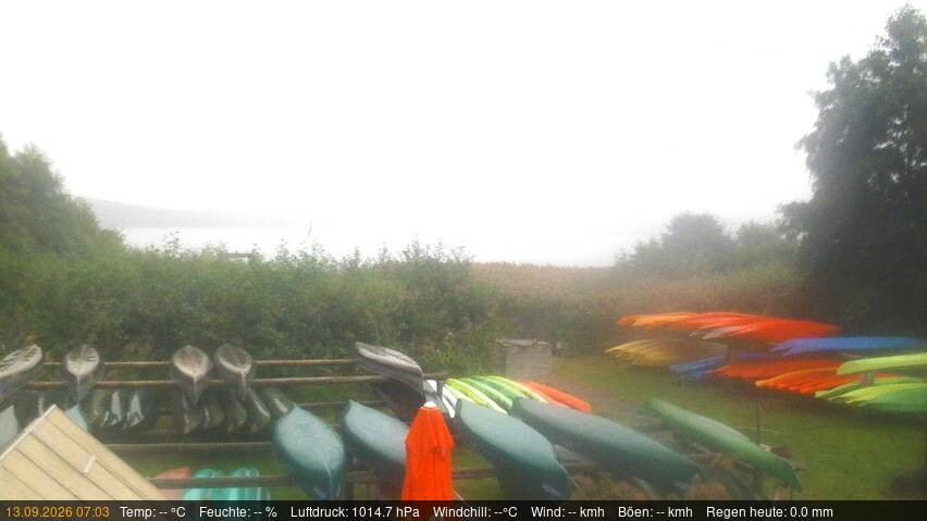 Archiv Foto Webcam Blick auf den Käbelicksee