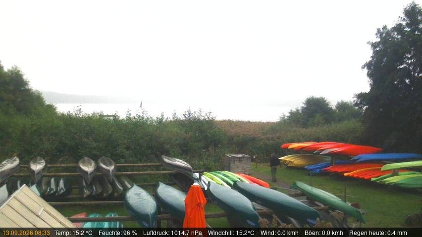 Archiv Foto Webcam Blick auf den Käbelicksee