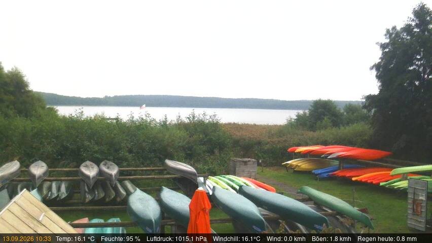 Archiv Foto Webcam Blick auf den Käbelicksee