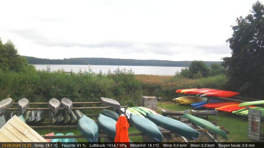 Archiv Foto Webcam Blick auf den Käbelicksee