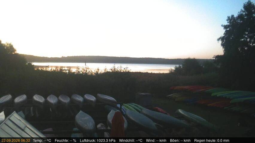 Archiv Foto Webcam Blick auf den Käbelicksee