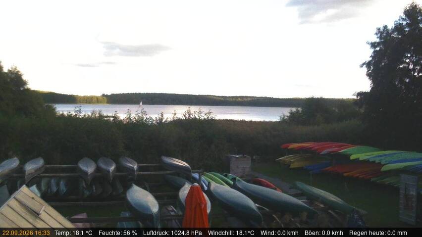 Archiv Foto Webcam Blick auf den Käbelicksee