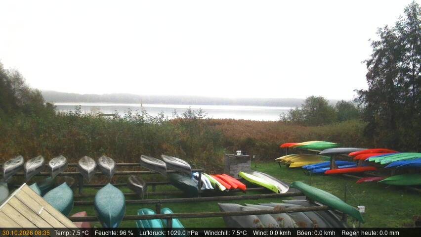 Archiv Foto Webcam Blick auf den Käbelicksee