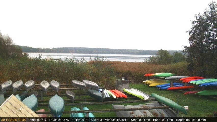 Archiv Foto Webcam Blick auf den Käbelicksee