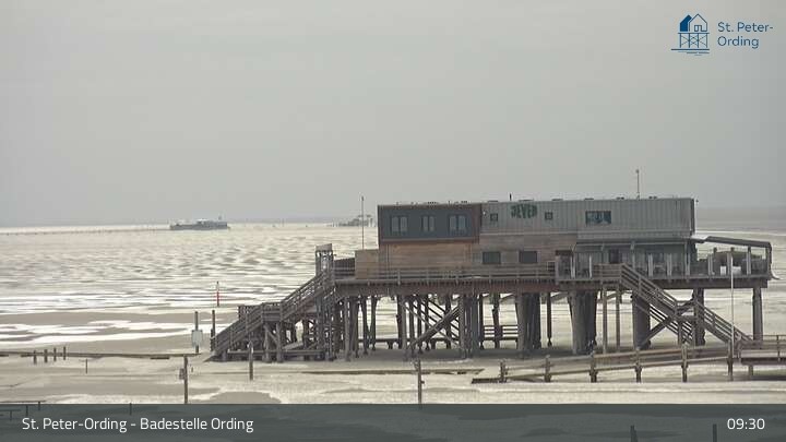 Archiv Foto Webcam St. Peter-Ording: Badestelle Ording