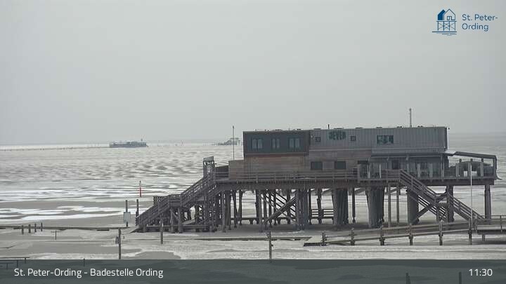 Archiv Foto Webcam St. Peter-Ording: Badestelle Ording