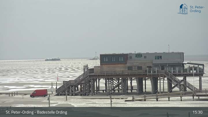 Archiv Foto Webcam St. Peter-Ording: Badestelle Ording