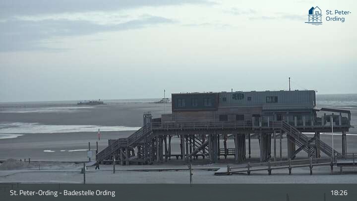 Archiv Foto Webcam St. Peter-Ording: Badestelle Ording