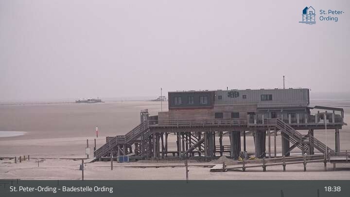 Archiv Foto Webcam St. Peter-Ording: Badestelle Ording