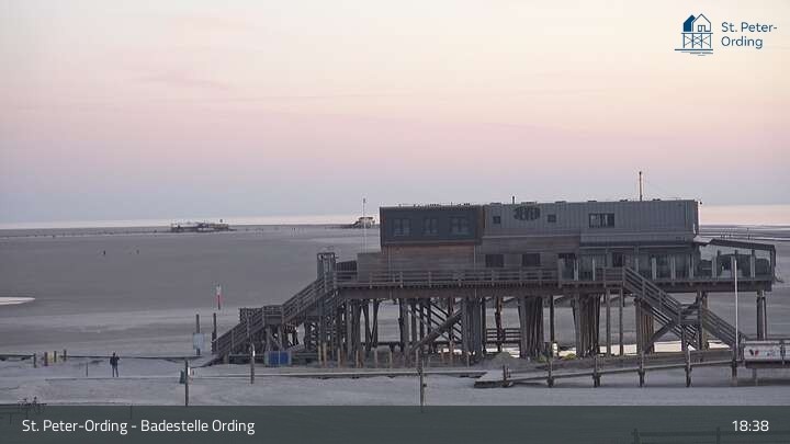 Archiv Foto Webcam St. Peter-Ording: Badestelle Ording
