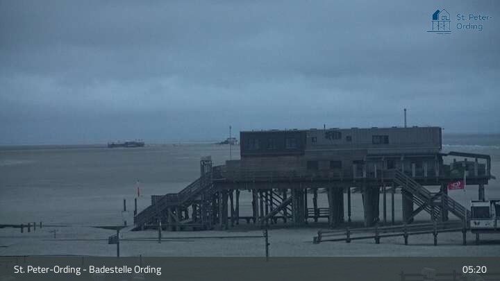 Archiv Foto Webcam St. Peter-Ording: Badestelle Ording