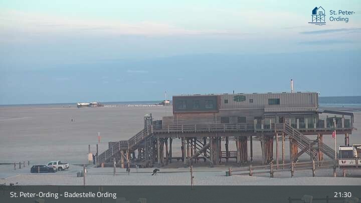Archived image Webcam Main Beach St. Peter-Ording