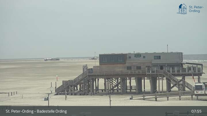 Archiv Foto Webcam St. Peter-Ording: Badestelle Ording
