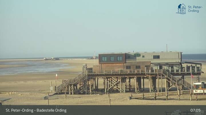 Archived image Webcam Main Beach St. Peter-Ording