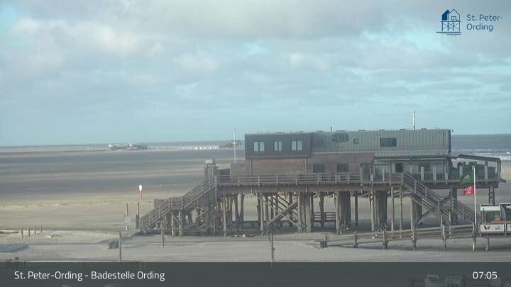 Archiv Foto Webcam St. Peter-Ording: Badestelle Ording