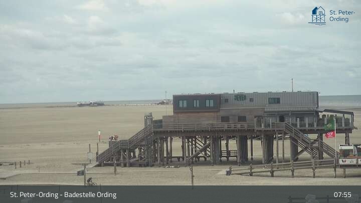 Archiv Foto Webcam St. Peter-Ording: Badestelle Ording