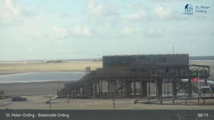 Archived image Webcam Main Beach St. Peter-Ording