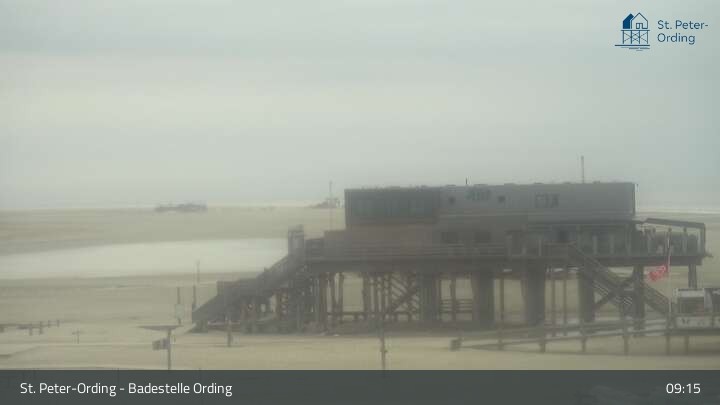 Archiv Foto Webcam St. Peter-Ording: Badestelle Ording