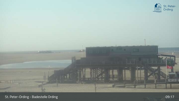 Archiv Foto Webcam St. Peter-Ording: Badestelle Ording