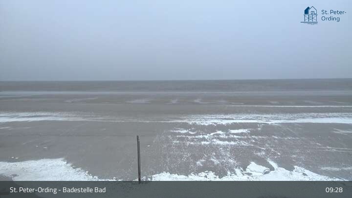 Archiv Foto Webcam St. Peter-Ording: Badestelle Bad