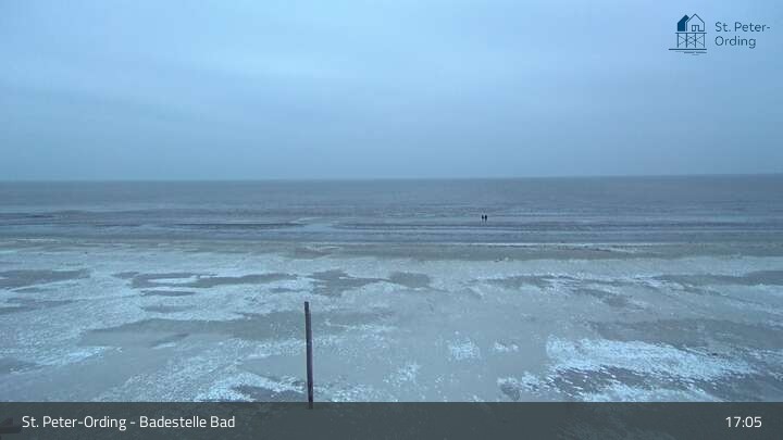 Archiv Foto Webcam St. Peter-Ording: Badestelle Bad