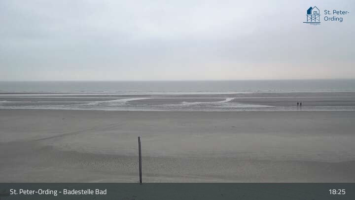 Archiv Foto Webcam St. Peter-Ording: Badestelle Bad
