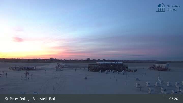 Archiv Foto Webcam St. Peter-Ording: Badestelle Bad