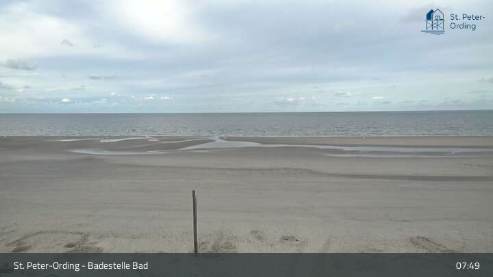 Archiv Foto Webcam St. Peter-Ording: Badestelle Bad