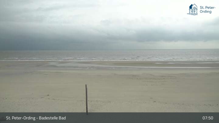 Archived image Webcam Beach Bad St. Peter-Ording