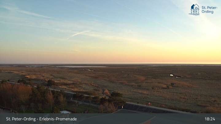 Archived image Webcam Promenade St. Peter-Ording