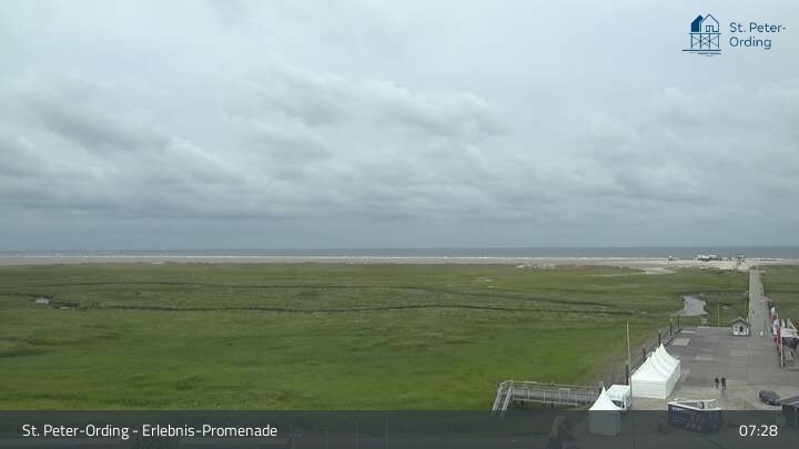 Archiv Foto Webcam St. Peter-Ording: Erlebnis - Promenade