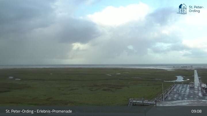 Archiv Foto Webcam St. Peter-Ording: Erlebnis - Promenade