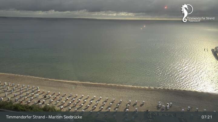 Archiv Foto Webcam Timmendorfer Strand MARITIM Seebrücke
