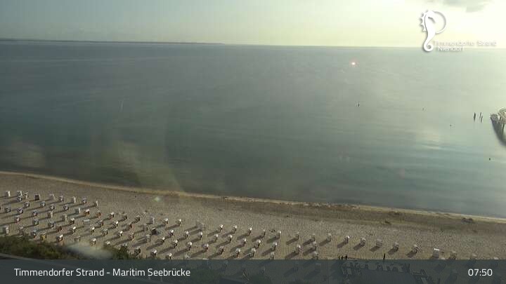 Archiv Foto Webcam Timmendorfer Strand MARITIM Seebrücke
