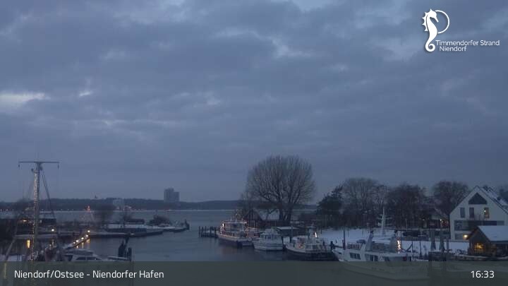 Archiv Foto Webcam Timmendorfer Strand: Niendorfer Hafen