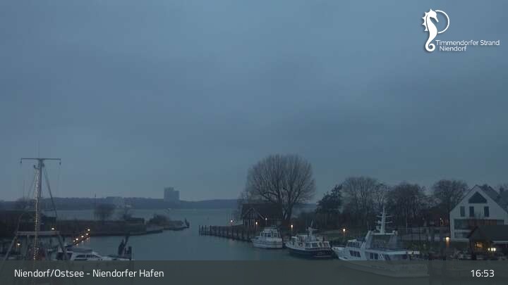 Archiv Foto Webcam Timmendorfer Strand: Niendorfer Hafen