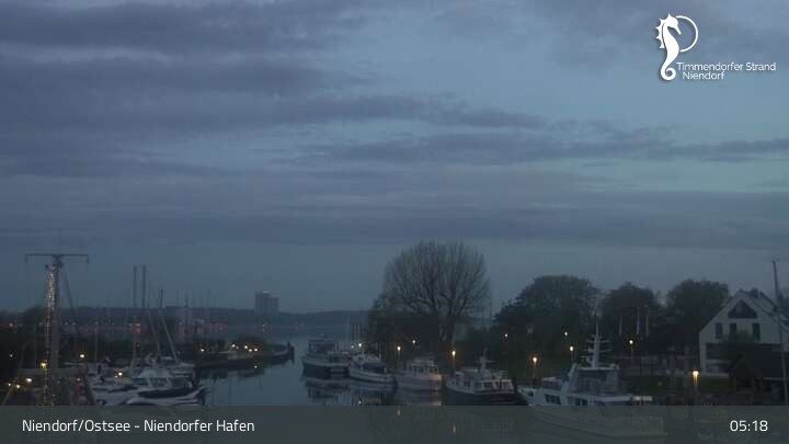 Archiv Foto Webcam Timmendorfer Strand: Niendorfer Hafen