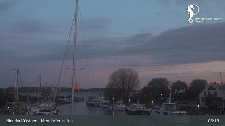 Archiv Foto Webcam Timmendorfer Strand: Niendorfer Hafen