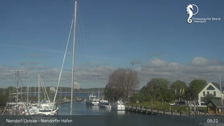 Archiv Foto Webcam Timmendorfer Strand: Niendorfer Hafen