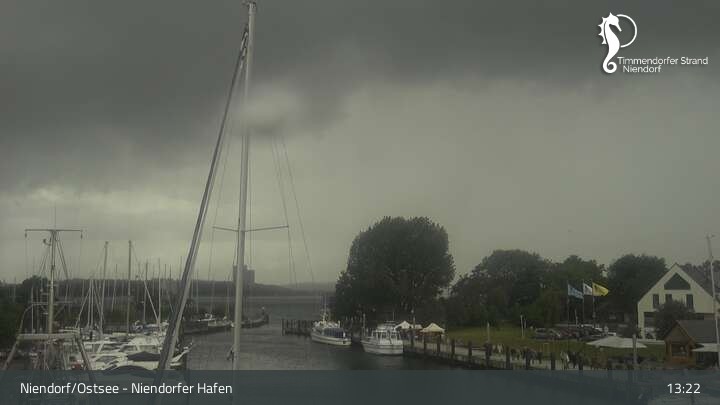 Archiv Foto Webcam Timmendorfer Strand: Niendorfer Hafen